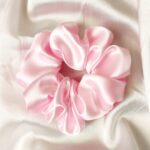 (product) Combo of 4 Scrunchies || Light Pink || Rose Pink || Hot Pink || Magenta || Scrunchies