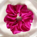 Combo of 4 Scrunchies || Light Pink || Rose Pink || Hot Pink || Magenta || Scrunchies
