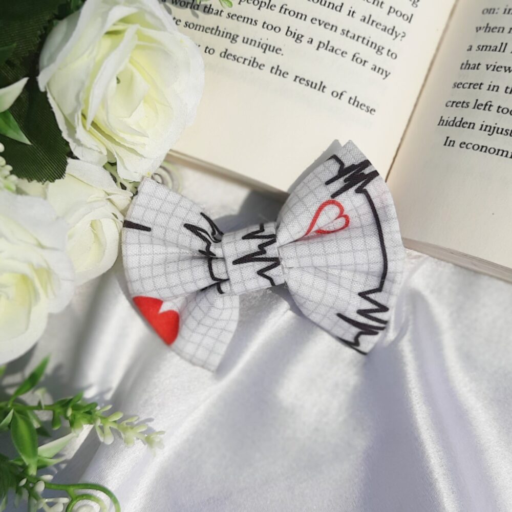 Heartbeat Bow Clip